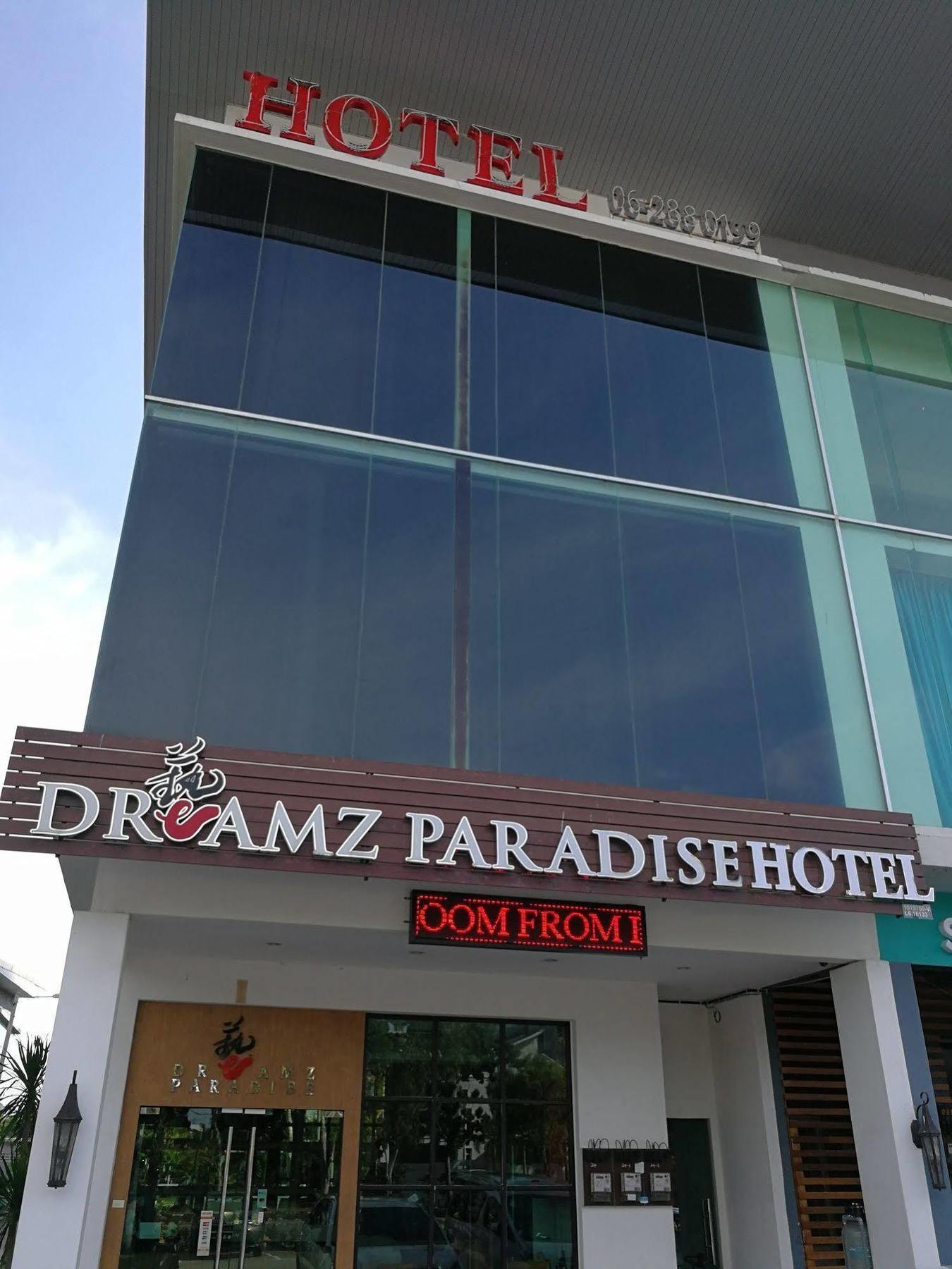 Dreamz Paradise Hotel Malacca Exterior foto